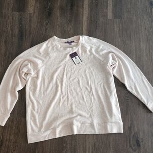 Gloria Vanderbilt Pink with Rhinestone Sweater Beautiful Sweater